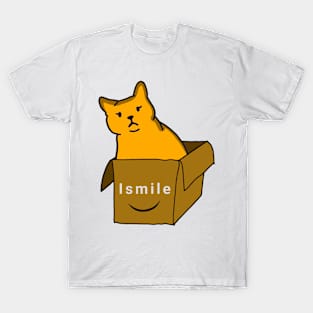 cat smiling T-Shirt